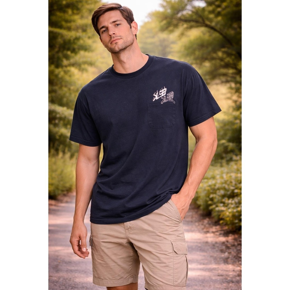 Vintage‎ Family Reunion T Shirt Rose Hill Texas Black Large Graphic Tee